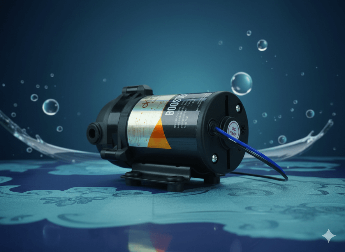 Drinkme 75 GPD RO pump black body for water purifier